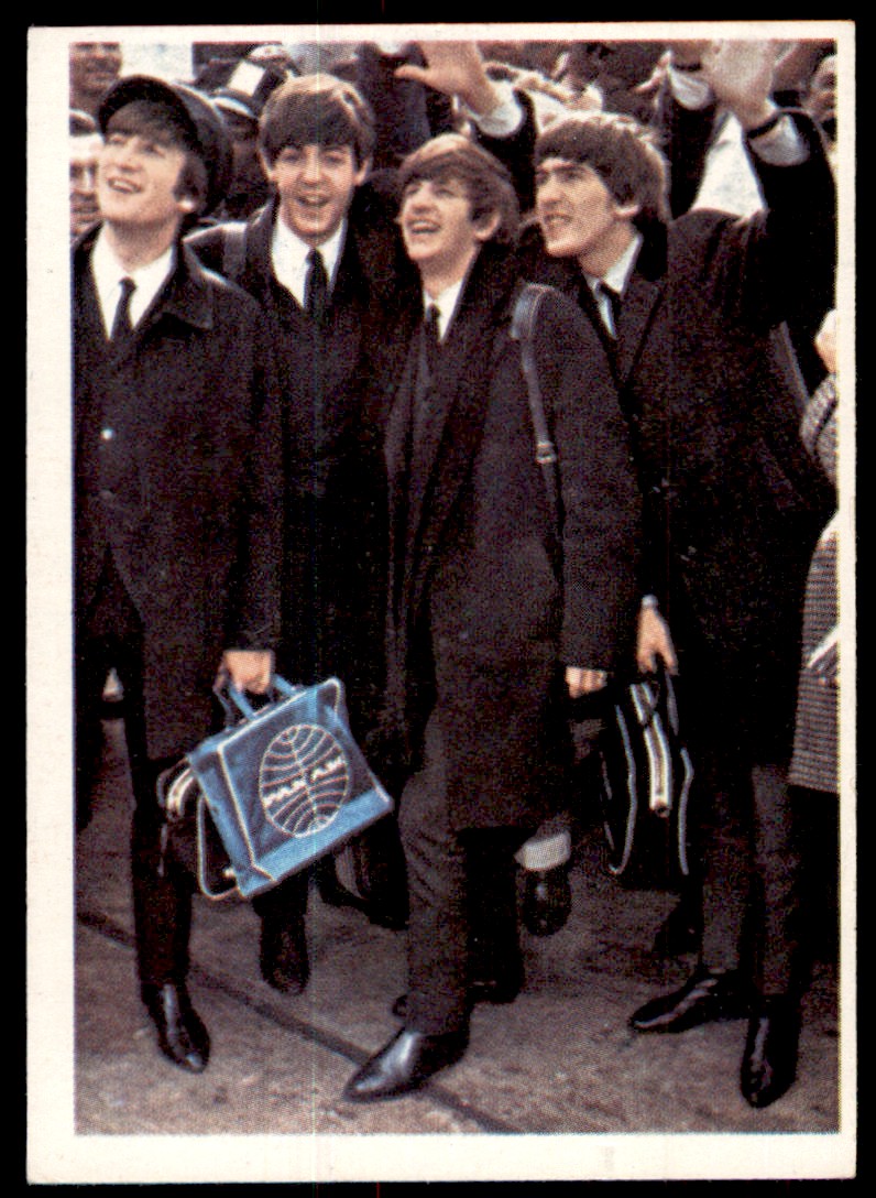 1964 Topps Color card The Beatles #25 | eBay