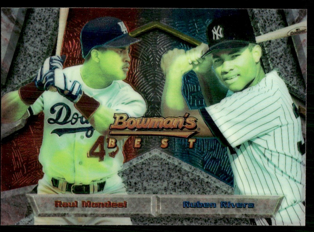 Ruben Rivera/Raul Mondesi Los Angeles Dodgers/New York Yankees #99