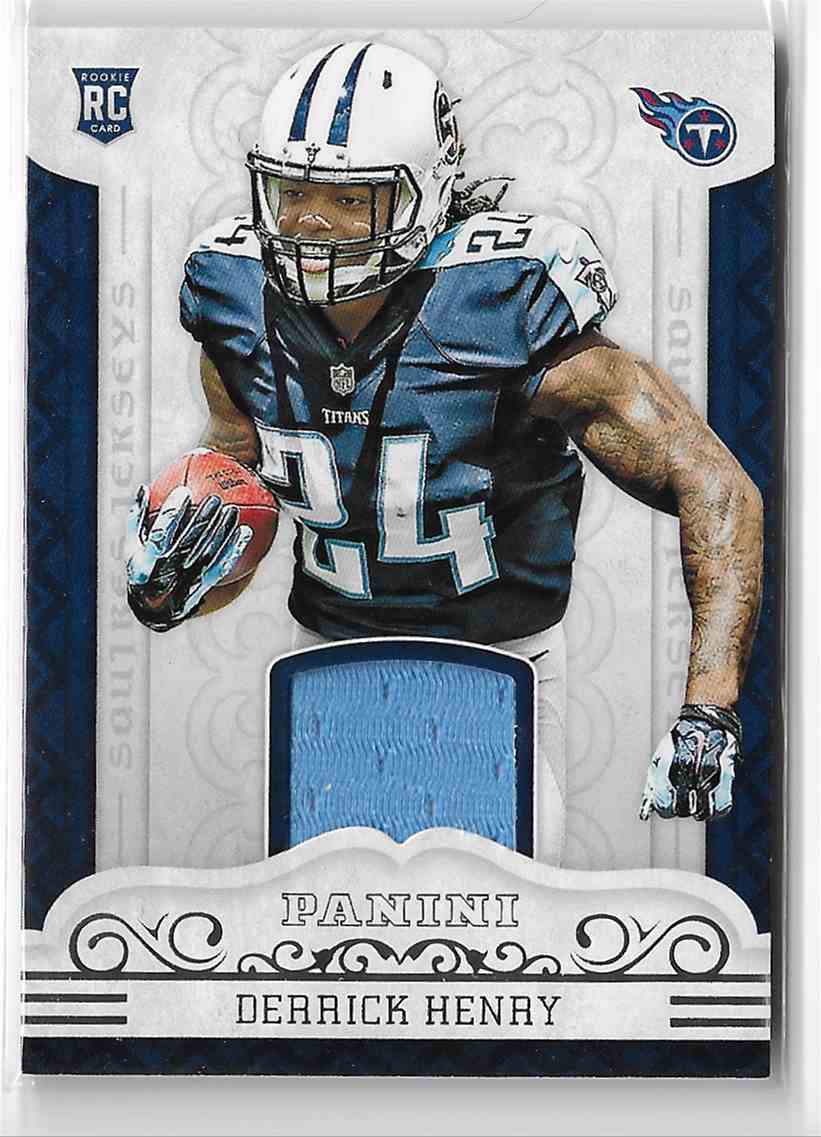 2016 Panini Rookie Card Derrick Henry Rookie Jersey 1