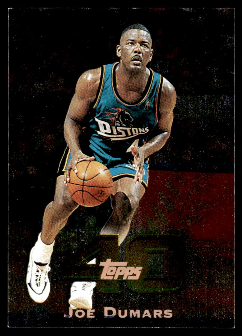 1997-98 Topps 40 Basketball Joe Dumars Detroit Pistons #T40-39 NM