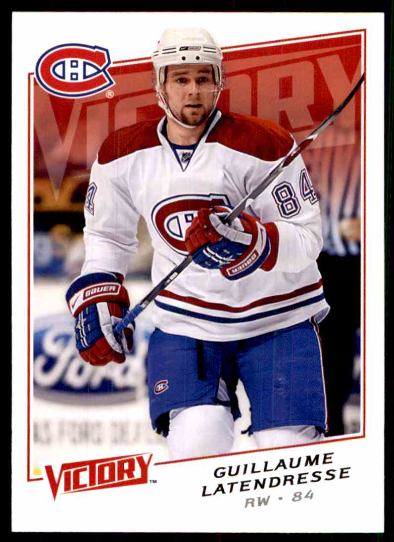 2008-09 Upper Deck Victory Guillaume Latendresse #92