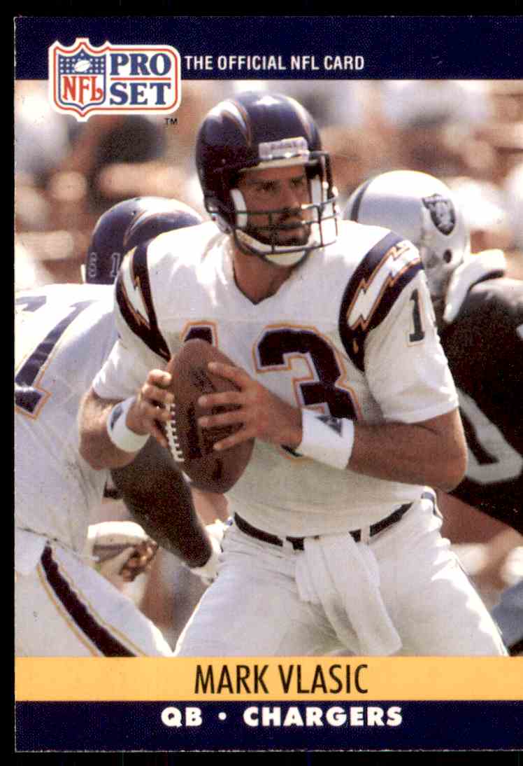 1990 NFL Pro Set Football Mark Vlasic #634