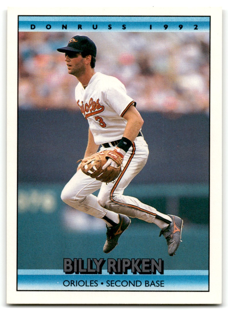 1992 Donruss Billy Ripken #734 on Kronozio