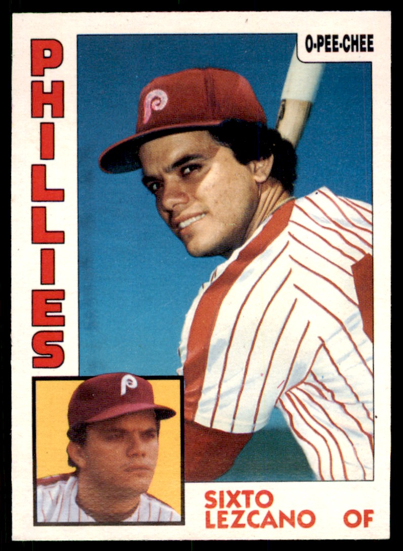 1984 O-Pee-Chee Sixto Lezcano #185