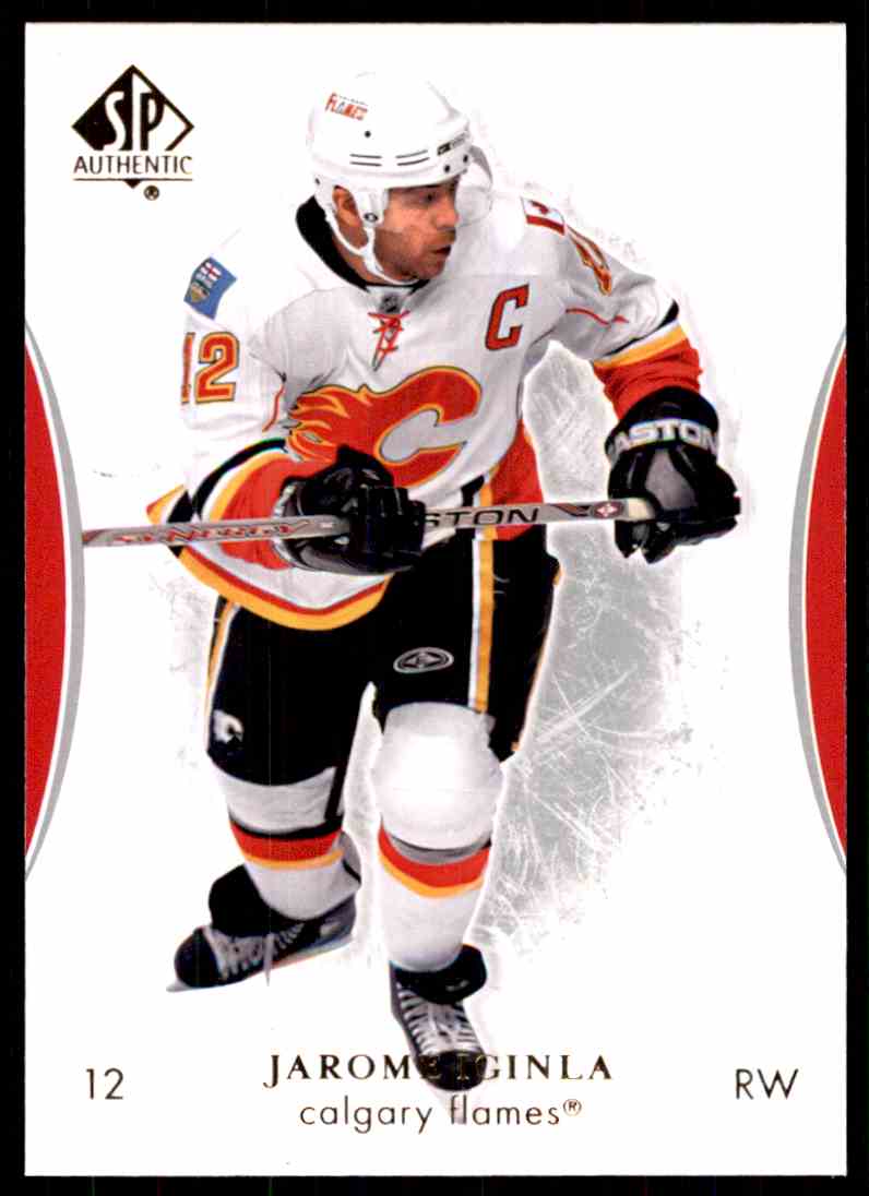 2007-08 Sp Authentic Jarome Iginla #73