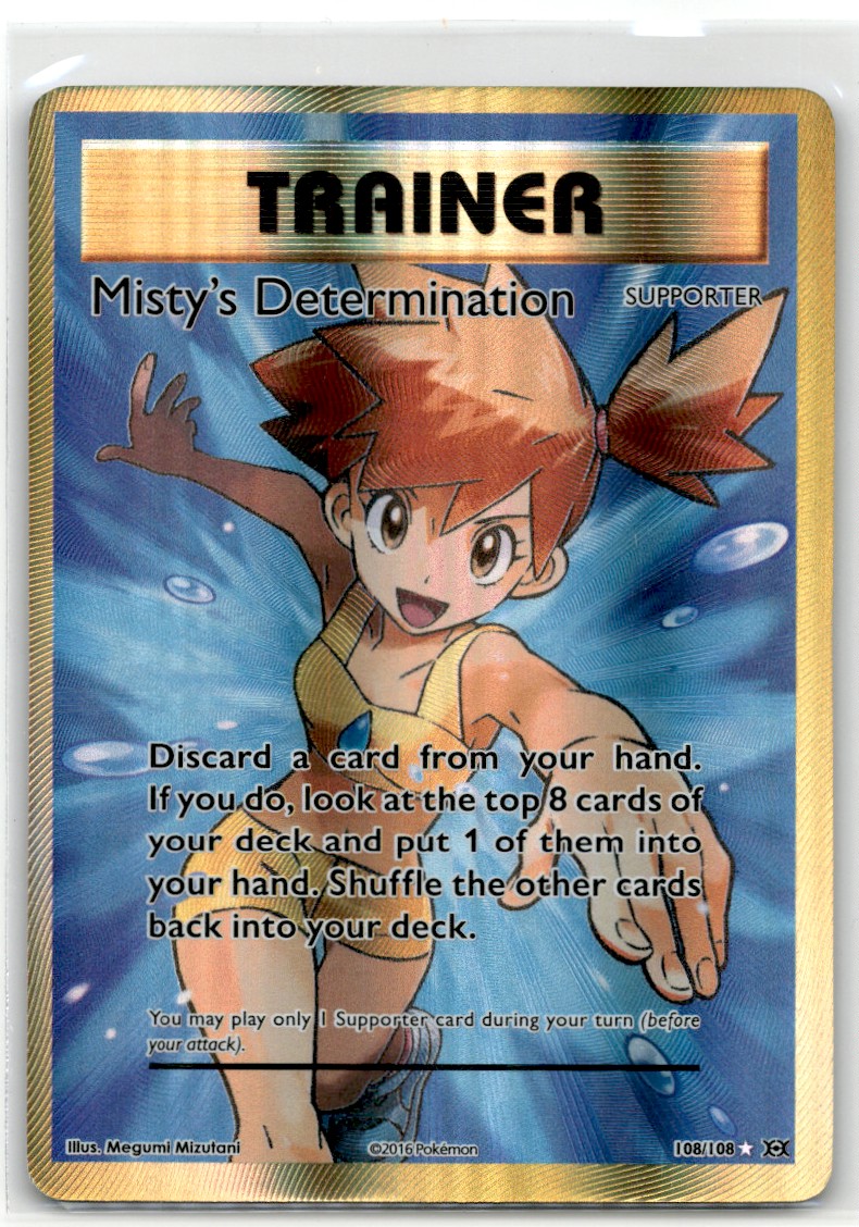 Misty's Determination トレーナーカード 3956c4c608d947d69e6ea037e6eafe