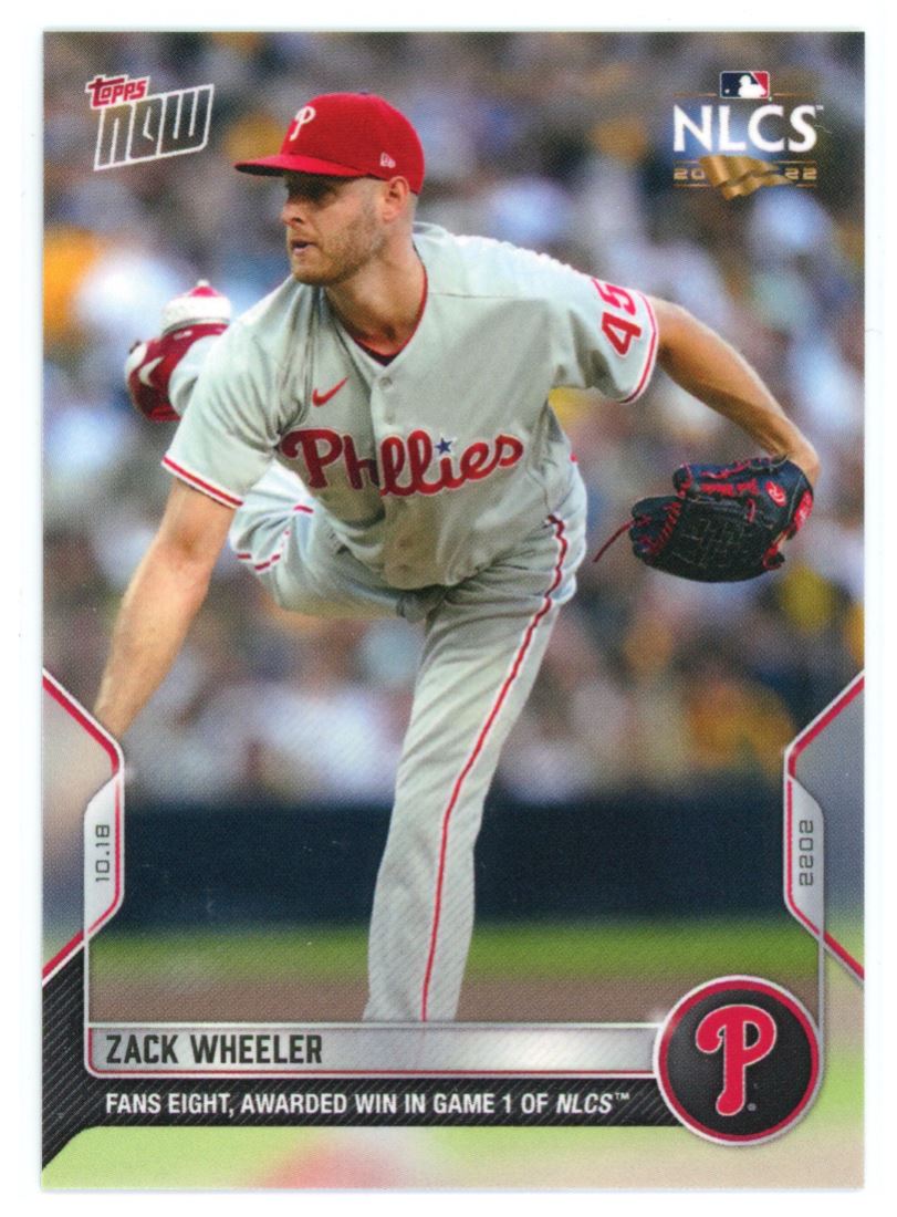 2022 Philadelphia Phillies TOPPS NOW® Postseason 10-Card Team Set - PR: 556