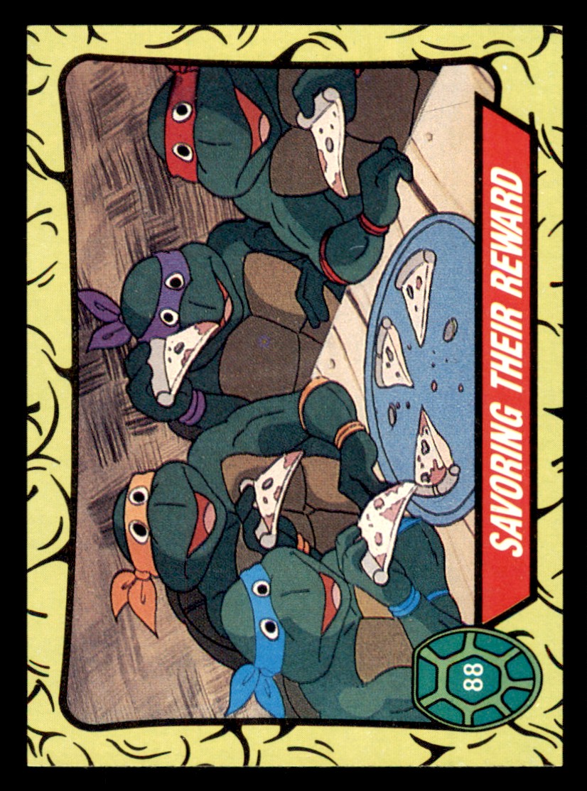 1989 Topps Teenage Mutant Ninja Turtles #1-88 w/ Stickers - YOU PICK - Picture 87 of 98