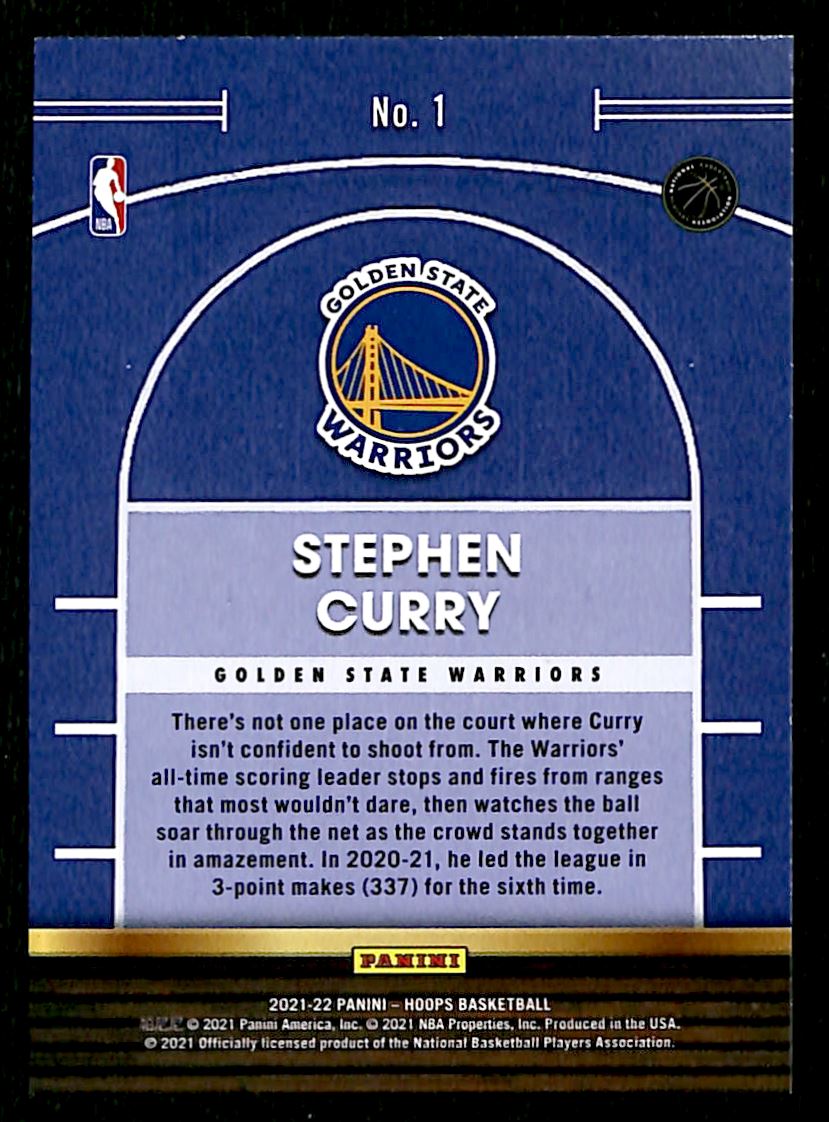 2021-22 Panini Hoops High Court Stephen Curry Golden State