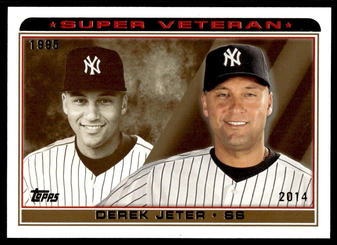 2014 Topps Super Veteran Baseball Derek Jeter New York Yankees #SV