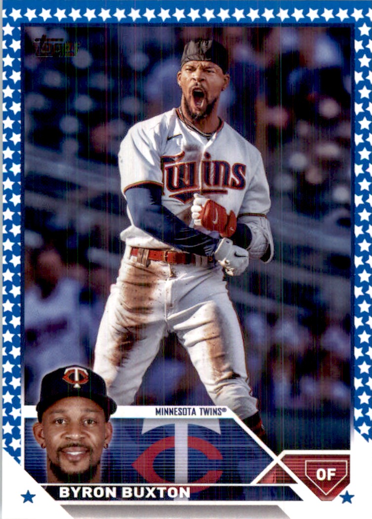 2023 Topps Blue Star - Only 299 Sets Produced Byron Buxton #25 on
