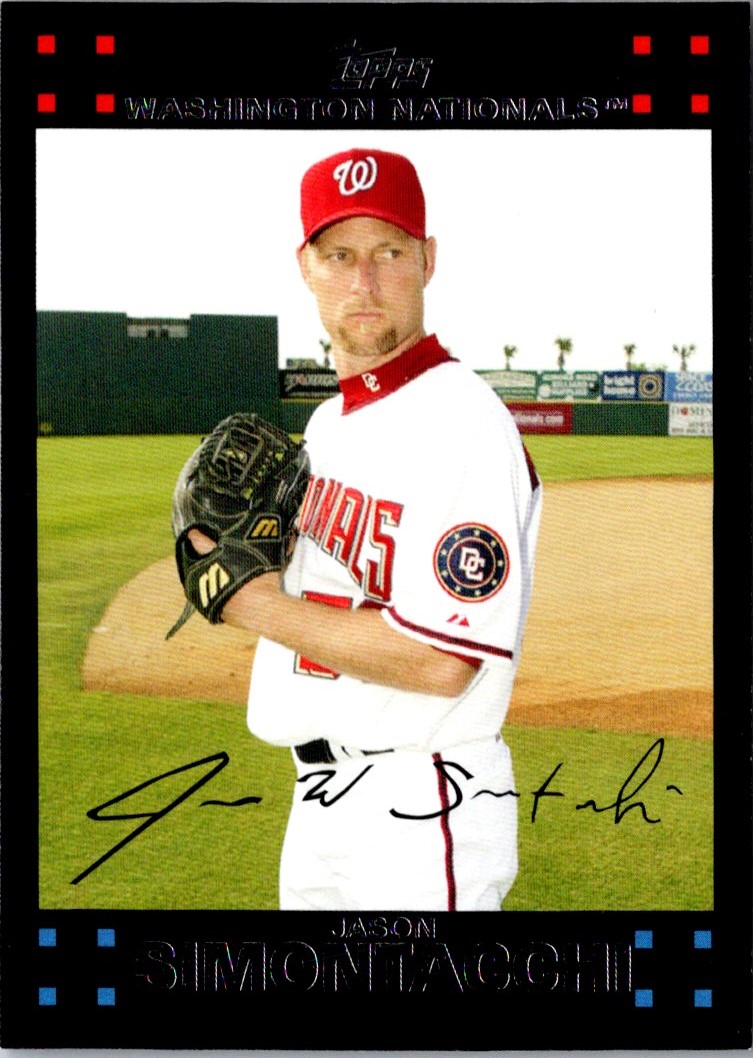2007 Topps Updates & Highlights Jason Simontacchi #UH37