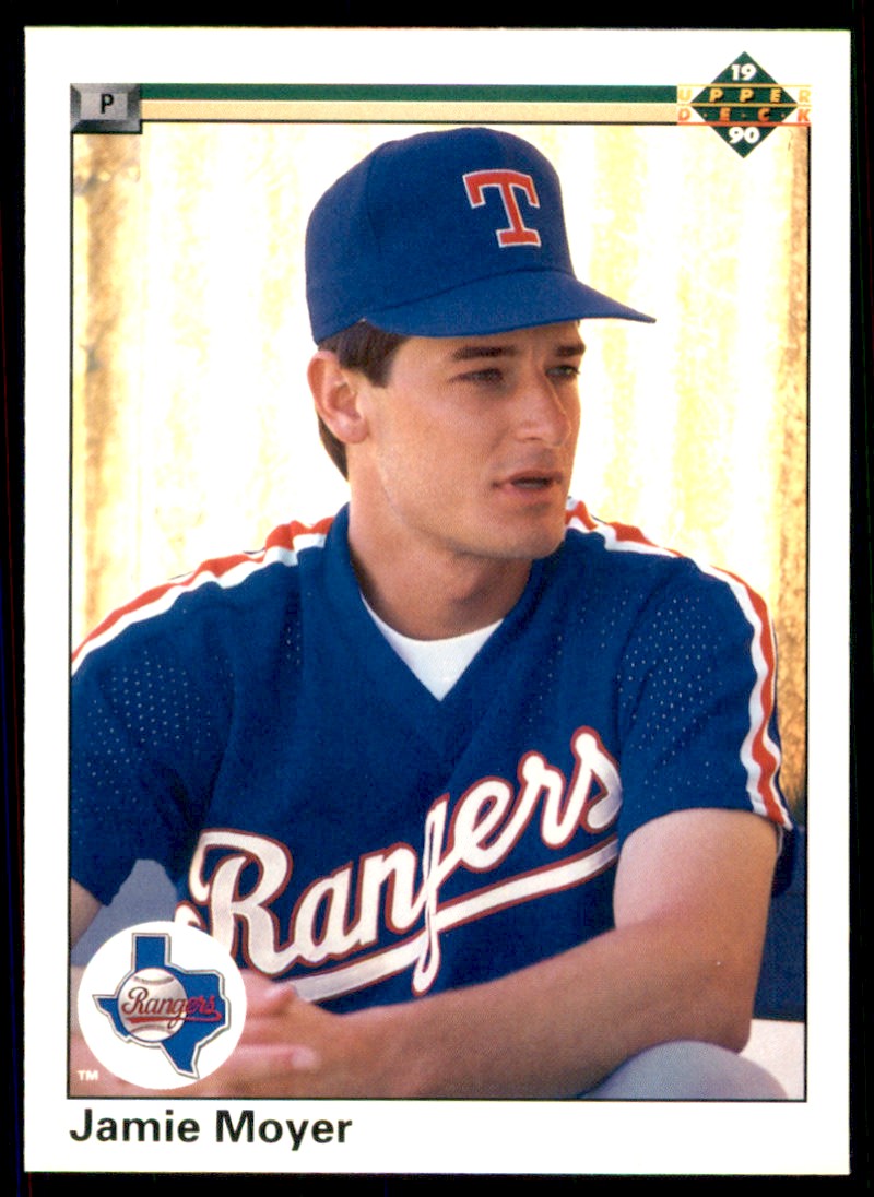 1990 Upper Deck Jamie Moyer Texas Rangers #619 | eBay