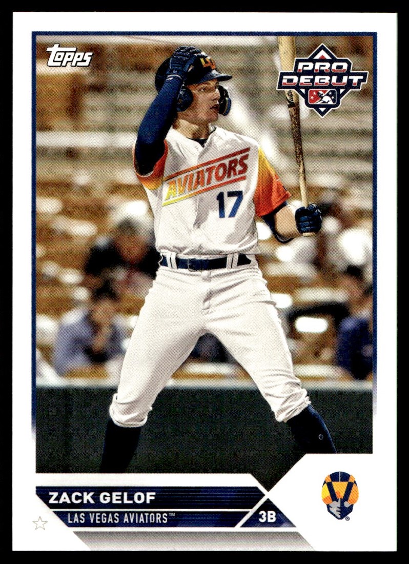 2023 Topps Pro Debut Zack Gelof #PD-18