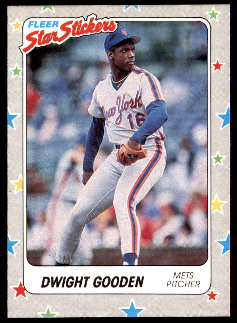 1988 Fleer Headliners Dwight Gooden New York Mets #5