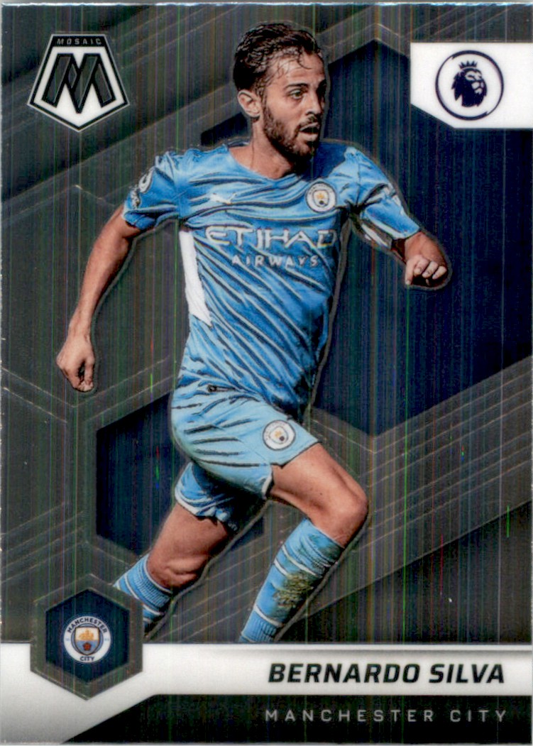 2021 Panini Mosaic English Premier League Bernardo Silva #11 card front image