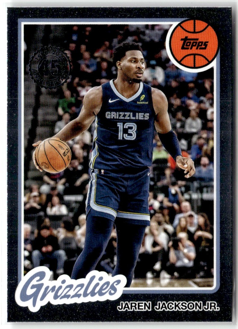 2025-26 TOPPS 45TH ANNIVERSARY JAREN JACKSON JR. MEMPHIS GRIZZLIES