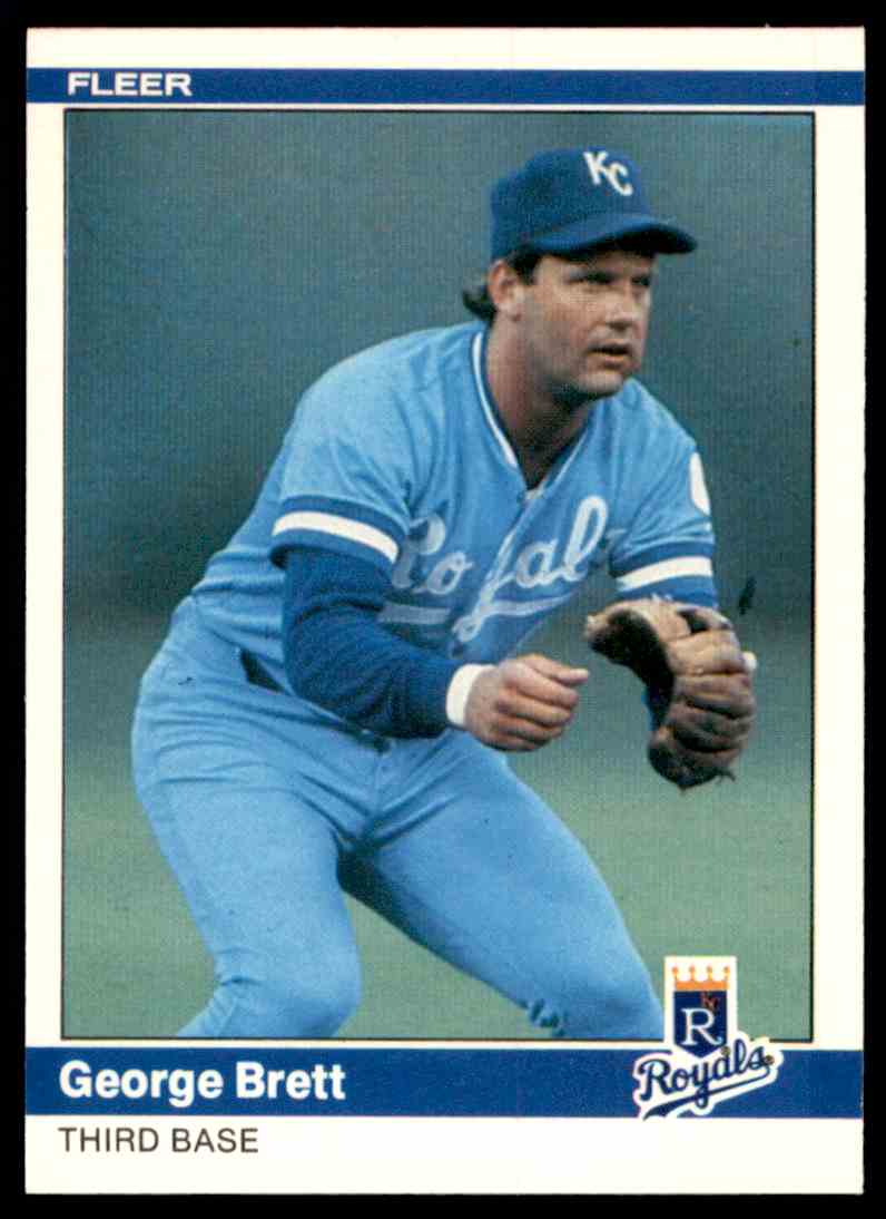 1984 Fleer George Brett #344