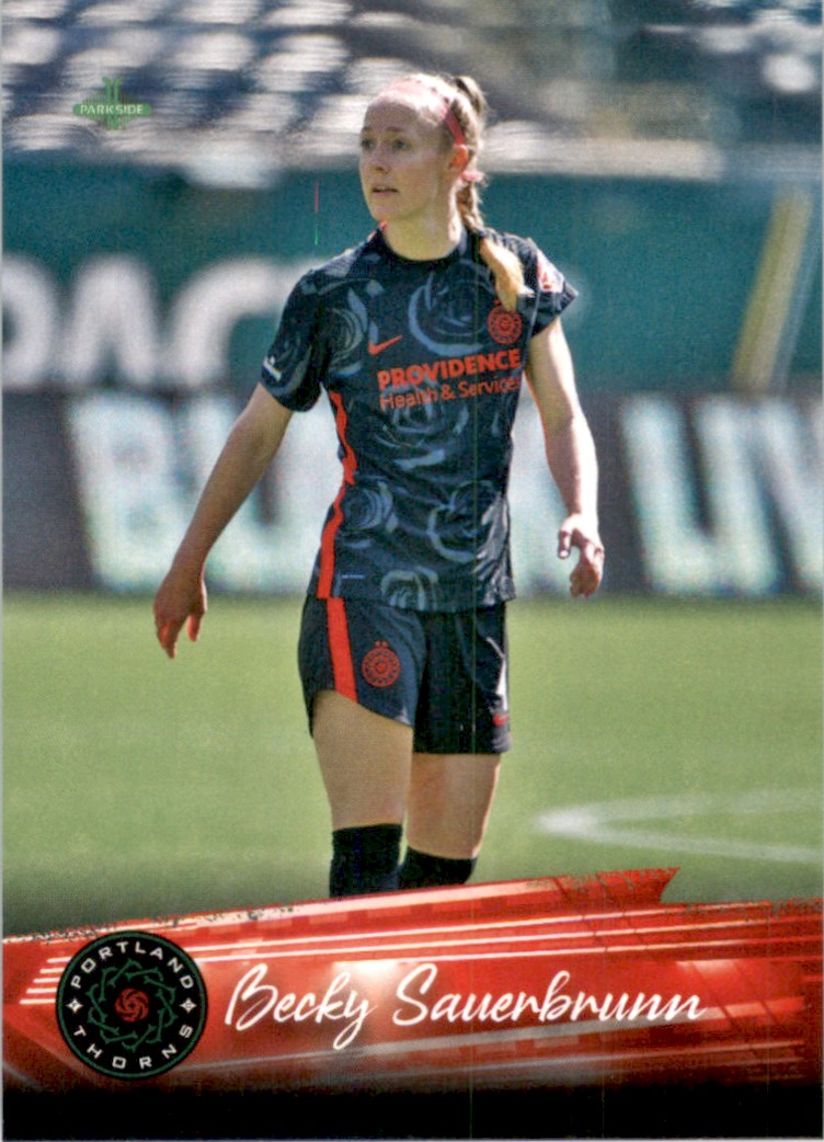 2021 Parkside NWSL Premier Edition Becky Sauerbrunn #9