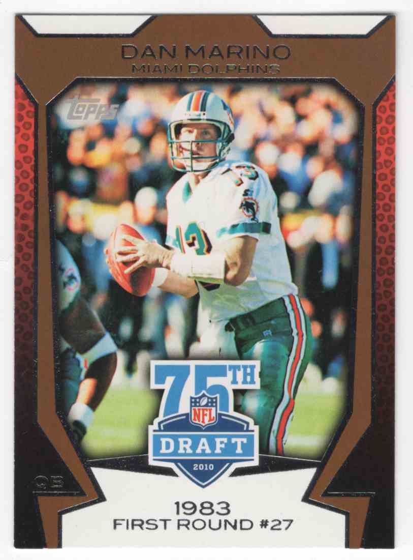 dan marino 75th anniversary jersey