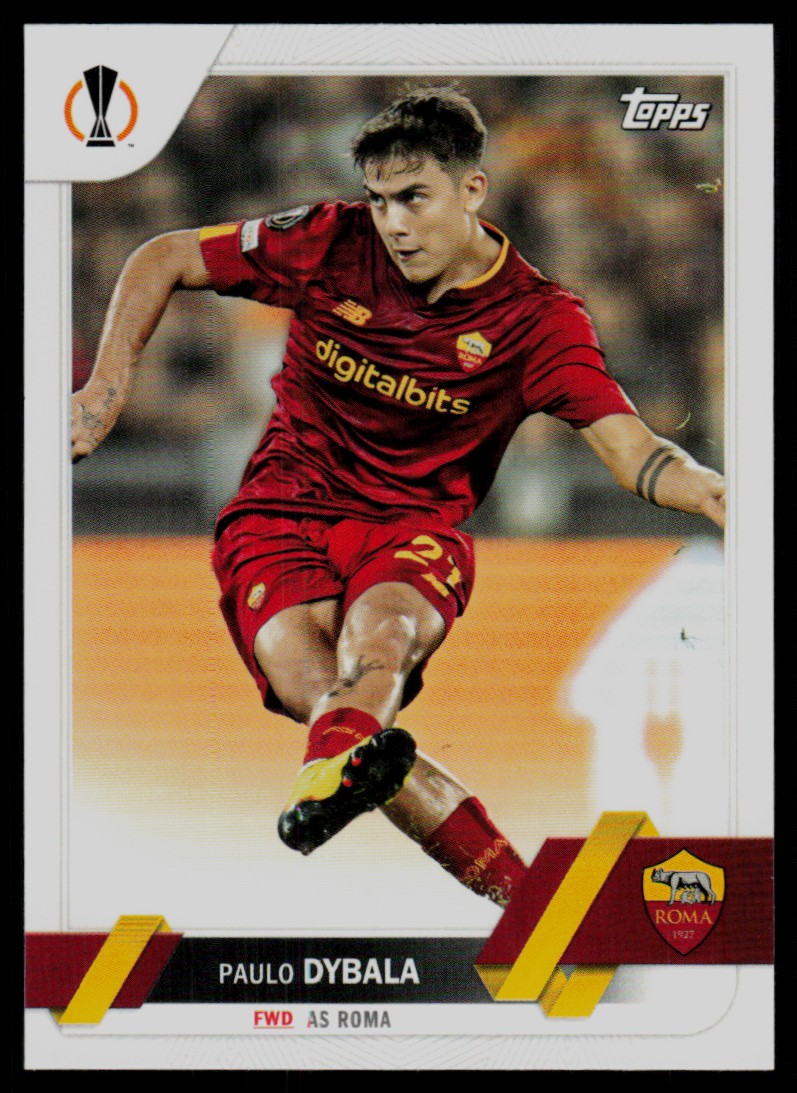2022 Topps UEFA Paulo Dybala #159 on Kronozio