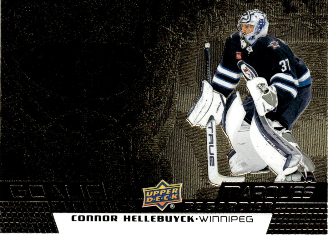 2025-26 Upper Deck Tim Hortons Goalie Etchings Connor Hellebuyck