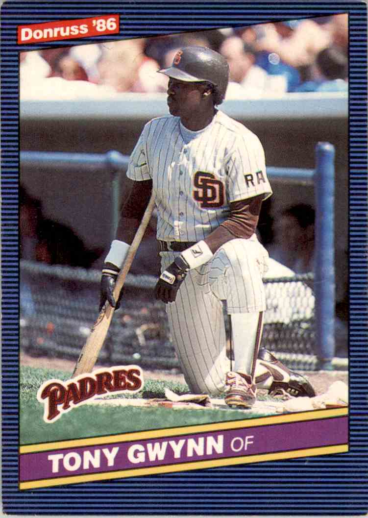 1986 Donruss Tony Gwynn #112