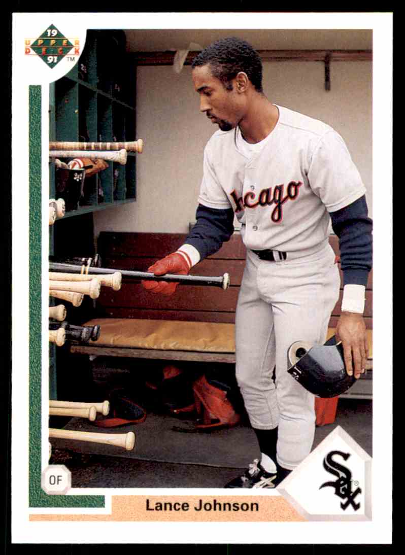 1991 Upper Deck Baseball Lance Johnson #248
