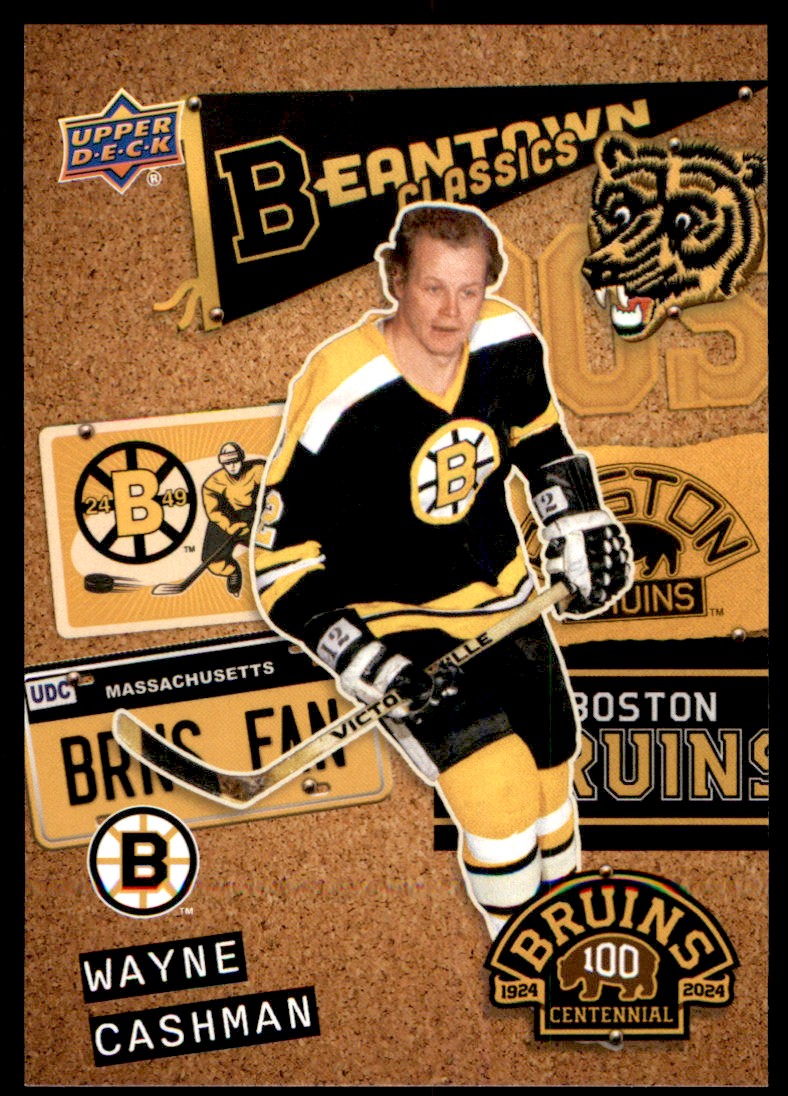 202324 Upper Deck Boston Bruins Centennial Beantown Classics Wayne