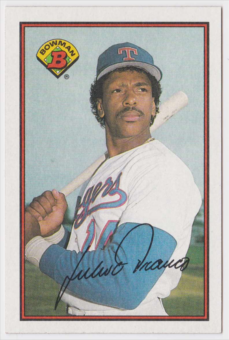 1989 Bowman Base Julio Franco #228 on Kronozio