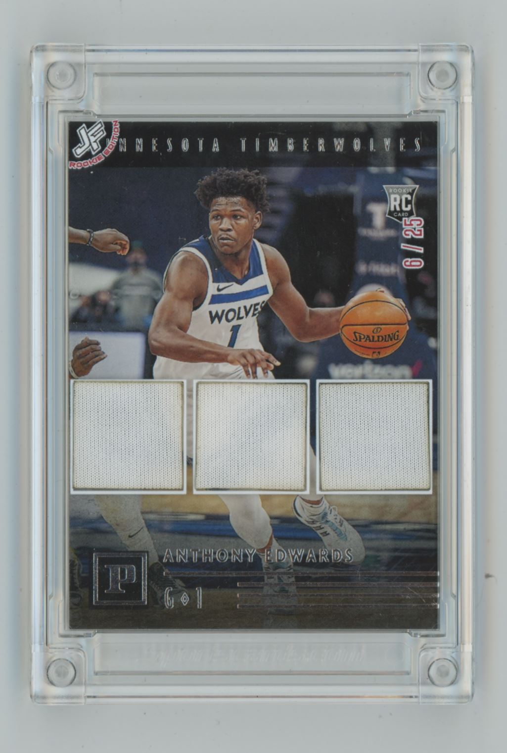 て*む様 NBA24-25 Anthony Edwards GameJersey Anthony Edwards Minnesota Timberwolves 2024-2025 Game Worn