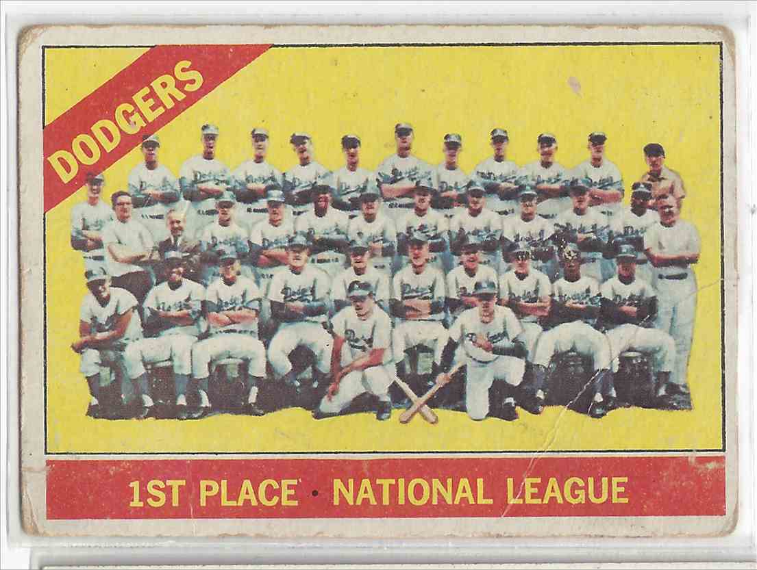 1966 Topps Los Angeles Dodgers #238 card front image