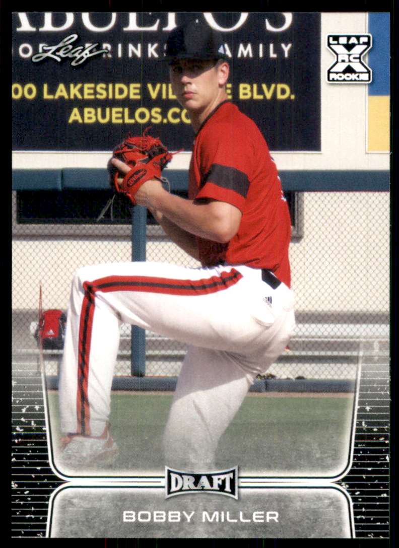 2020 Leaf Draft Bobby Miller #16