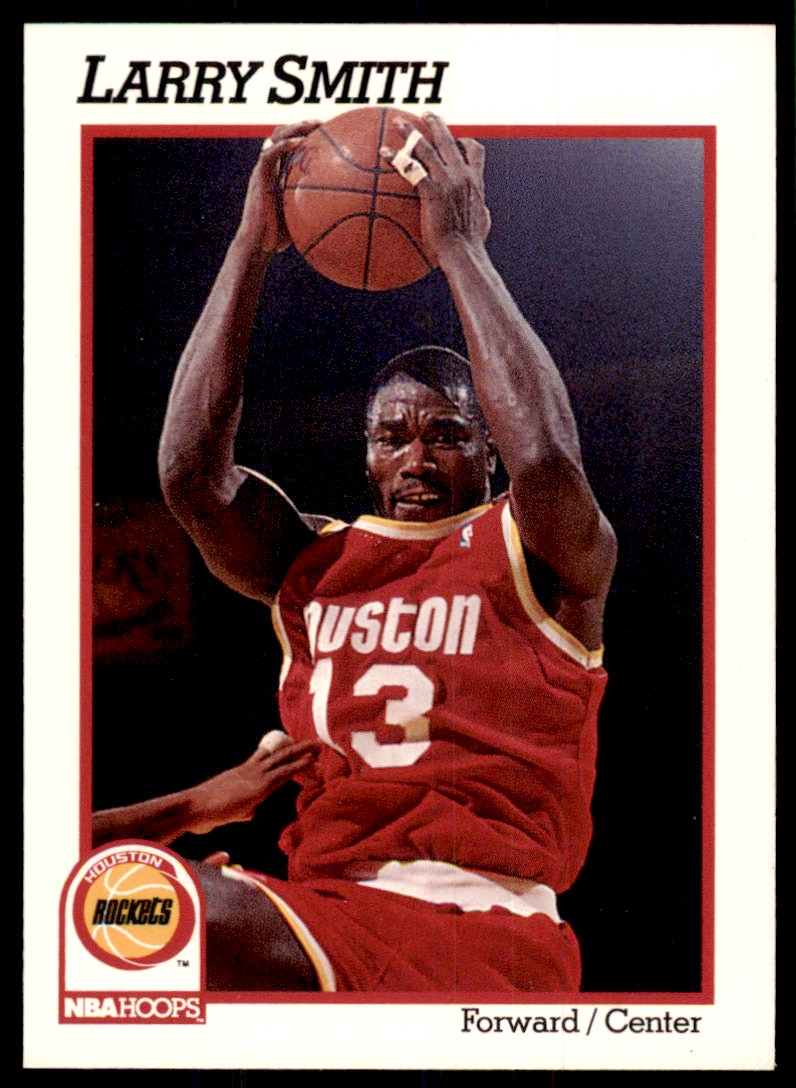 LarrySmith！ 1989 NBA Hoops Card # 168 Larry Smith - Golden State
