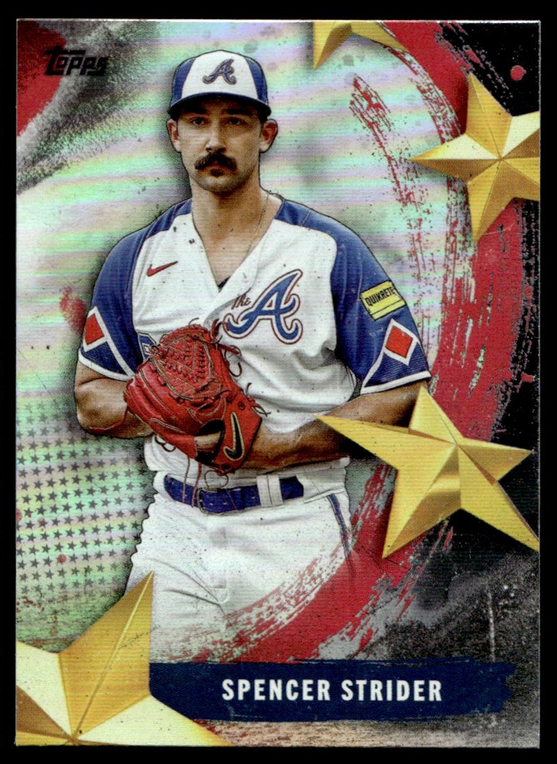 メジャーリーグスターカード 2025 Topps Series 2 Spencer Strider Stars of MLB #SMLB-33