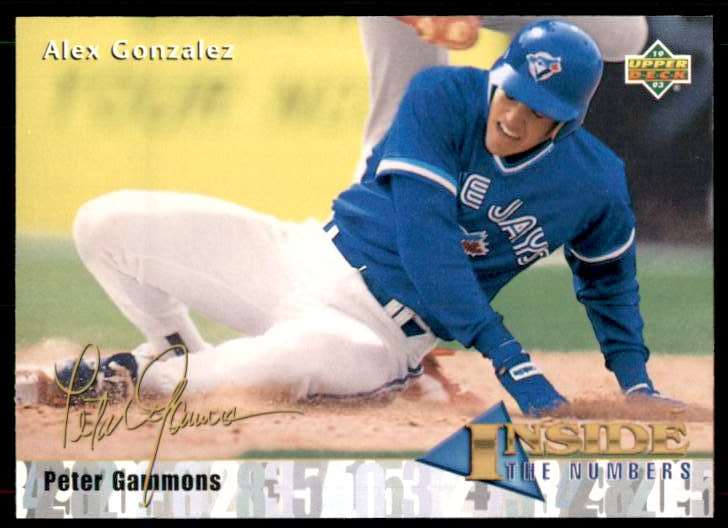 1993 Upper Deck Alex Gonzalez In 456 on Kronozio