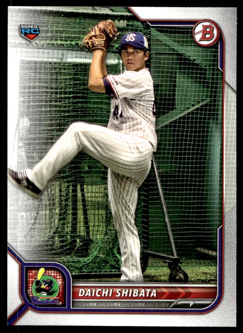 2022 Bowman NPB 風間球打 2022 Bowman NPB Daichi Shibata Rookie #93 | eBay