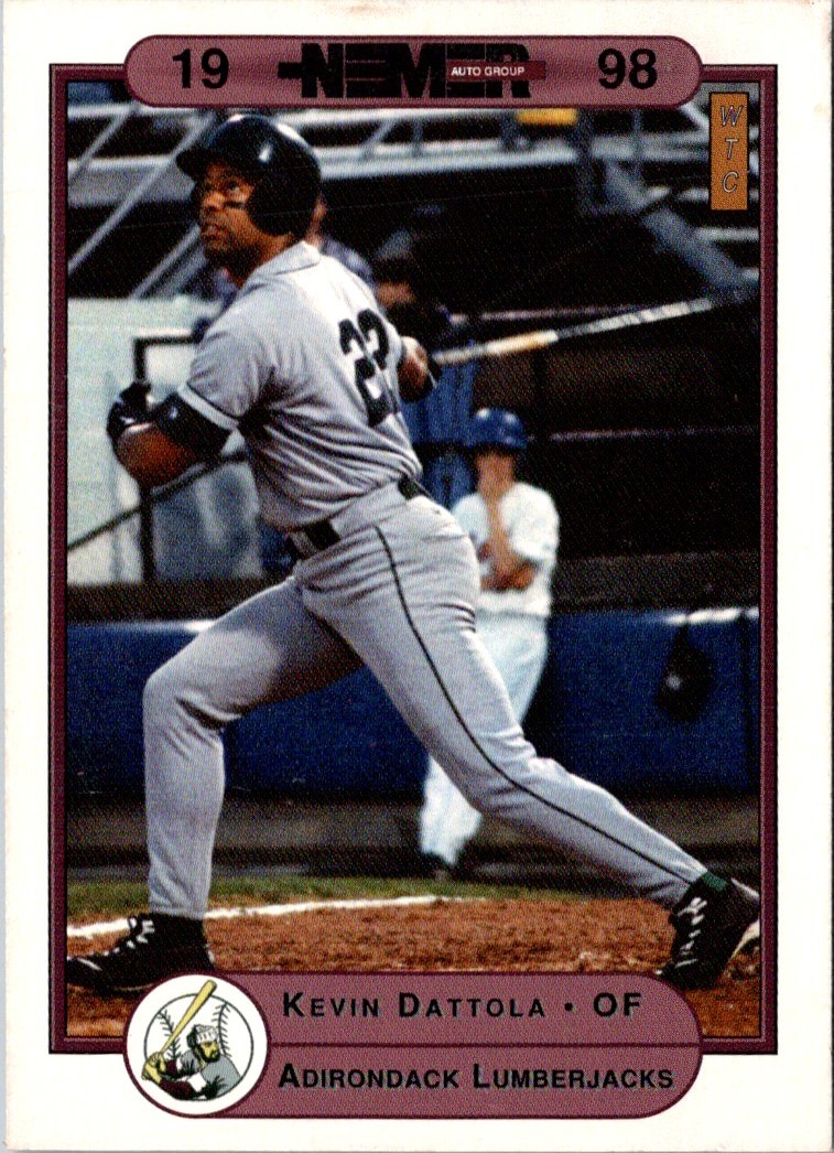 1998 Warning Track Adirondack Lumberjacks Kevin Dattola #7