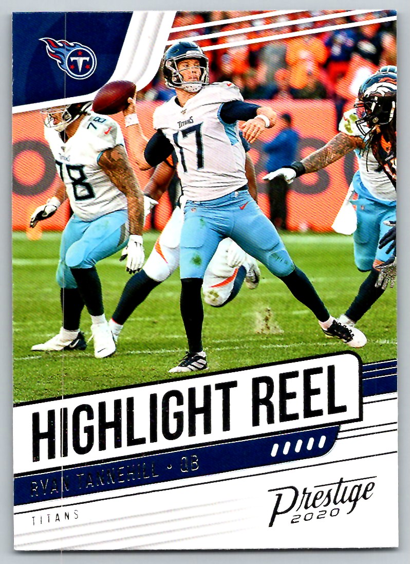 2019 PANINI CONTENDERS OPTIC RYAN TANNEHILL TENNESSEE TITANS #25