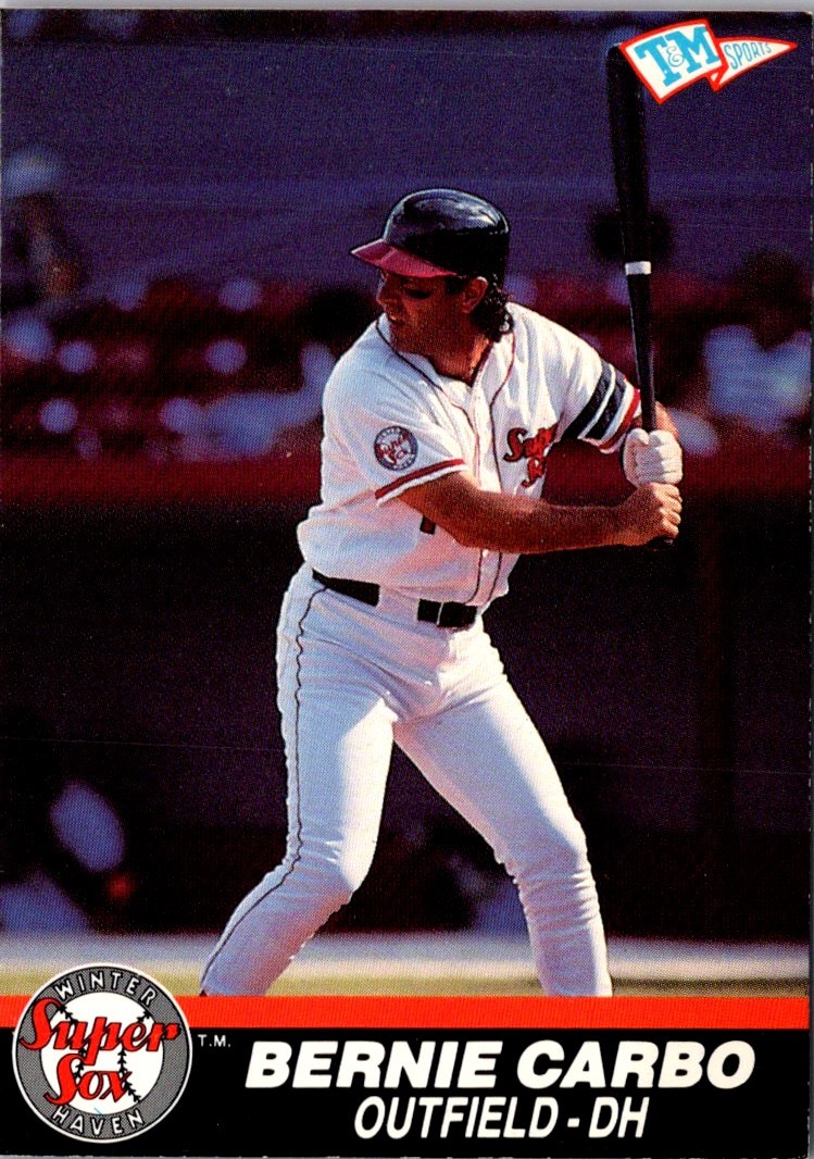 1989 T&M Senior League Bernie Carbo #18