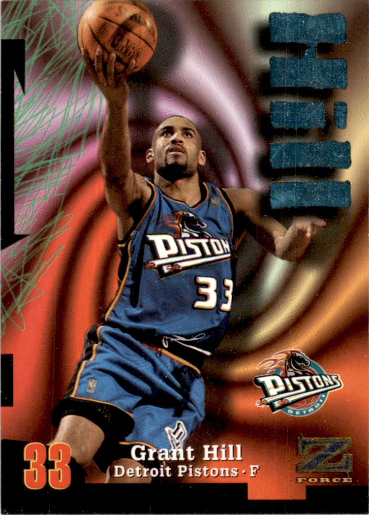 1997-98 SkyBox Z-Force Grant Hill Detroit Pistons #33 NBA