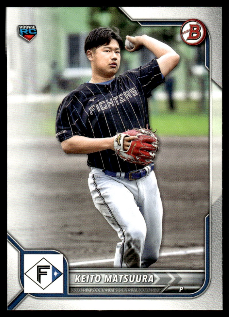 2022 Bowman NPB Nippon Professional Baseball #91 Keito Matsuura