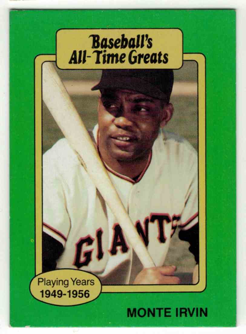 1989 Topps Baseball's All-Time Greats Monte Ivrin on Kronozio