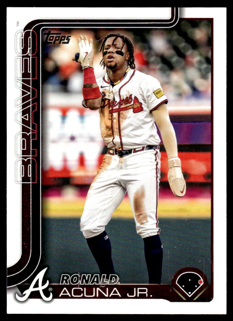 RONALD ACUNA JR 2025 Topps Series 1 Card #207 Atlanta Braves | eBay