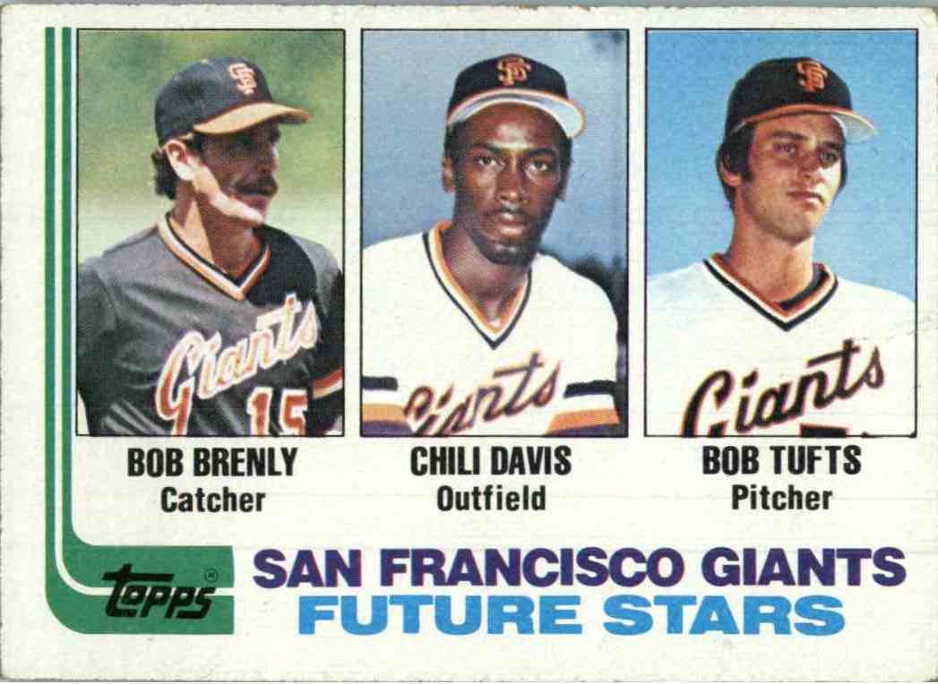 Bob Brenly, Chili Davis and Bob Tufts