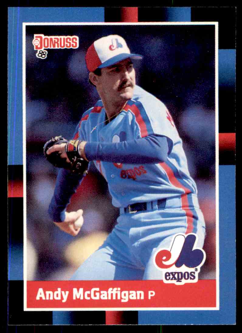 1988 Donruss Baseball Andy McGaffigan #380