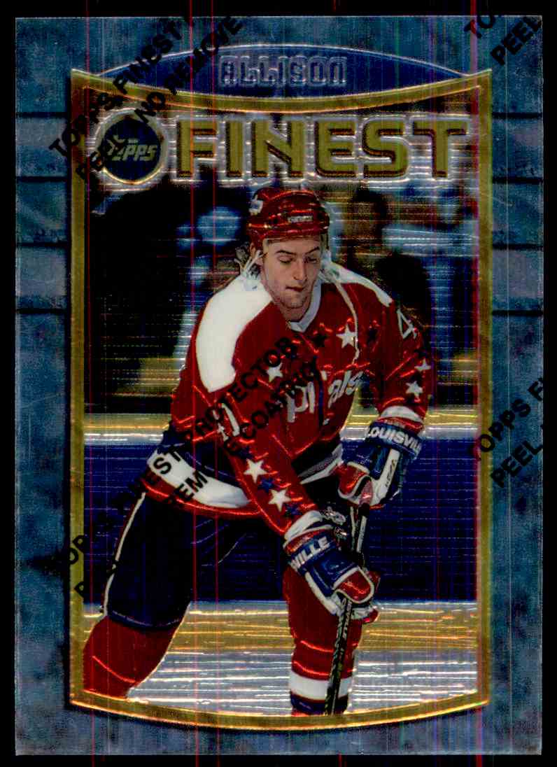 1994-95 Topps Finest Jason Allison #55