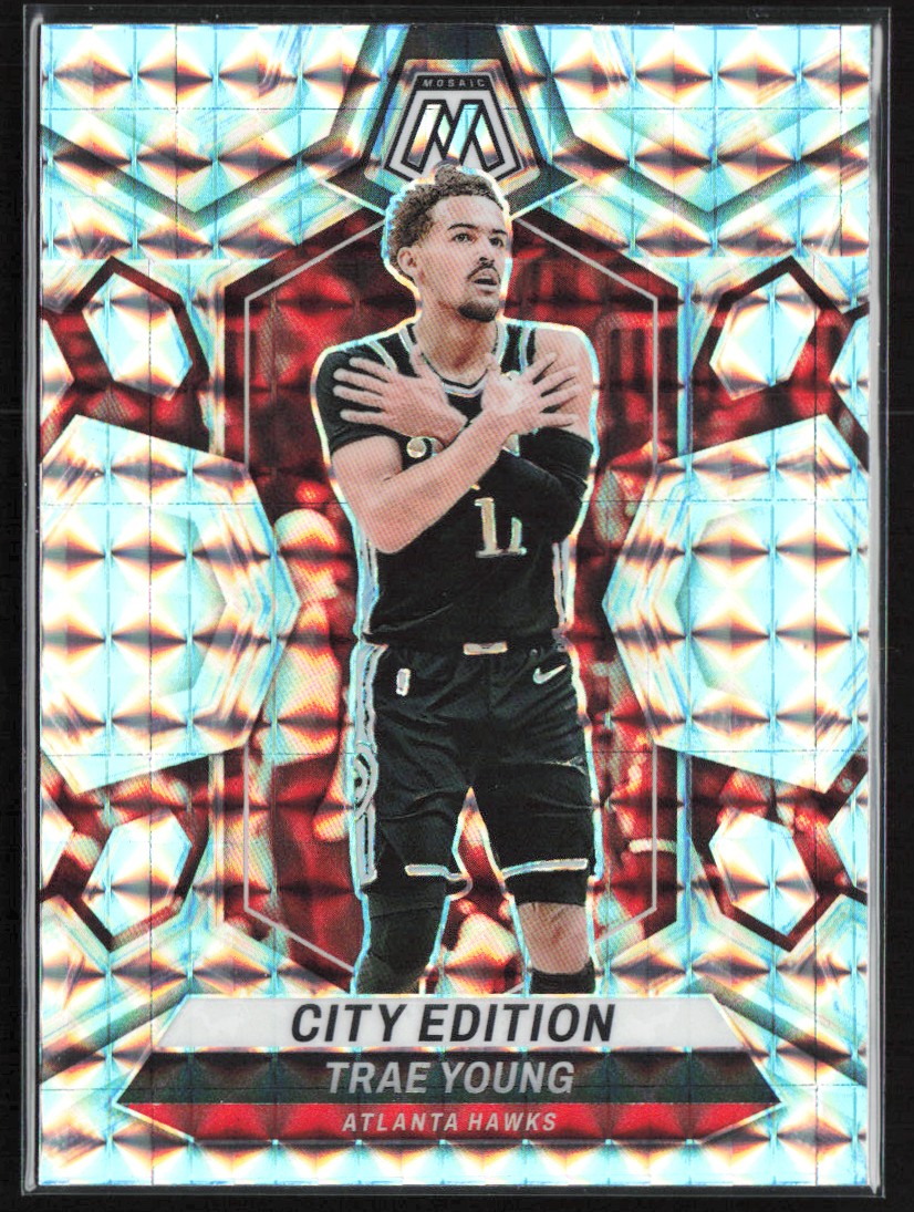 2023-24 Panini Mosaic Prizm City Edition Trae Young Atlanta