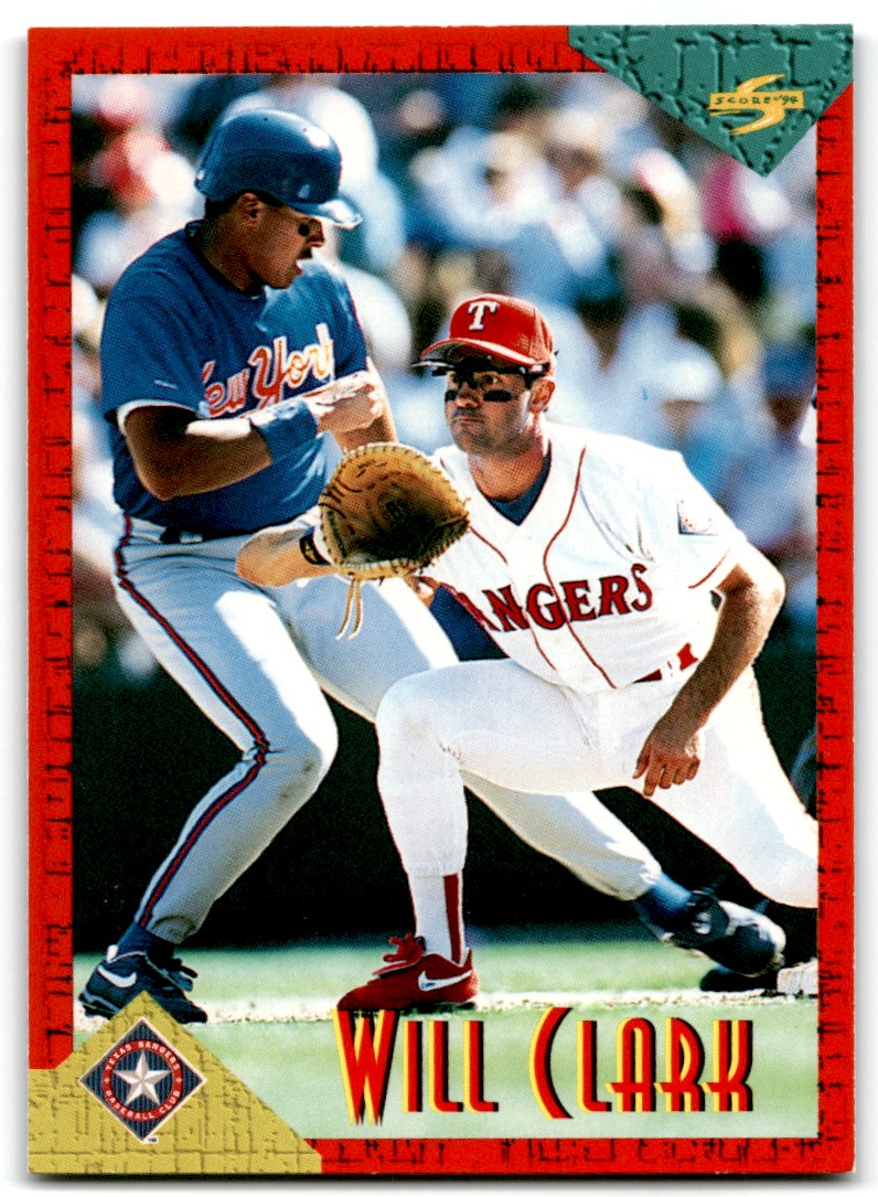 1994 Score Rookie & Traded Will Clark #RT1