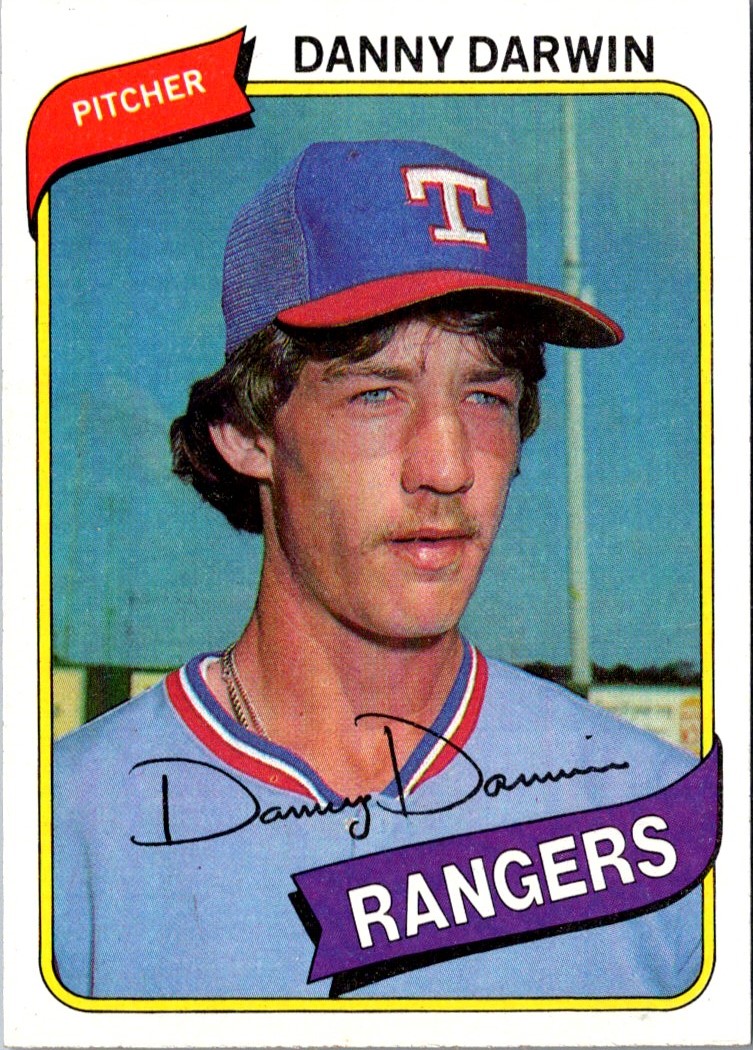 1980 Topps Danny Darwin #498